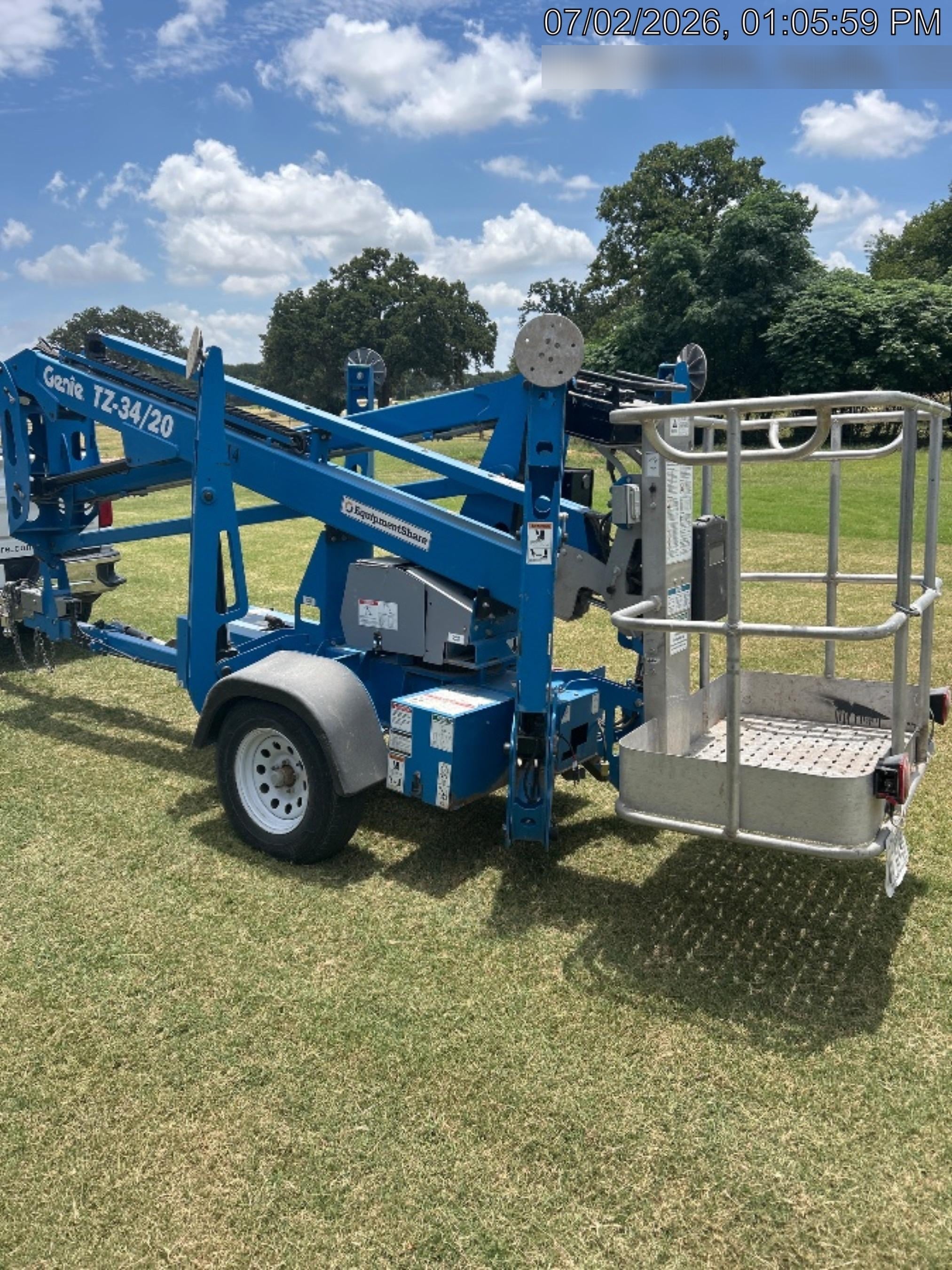 2018 GENIE TZ-34/20