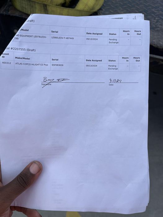 2024 ATLAS COPCO HILIGHT E3 Plus