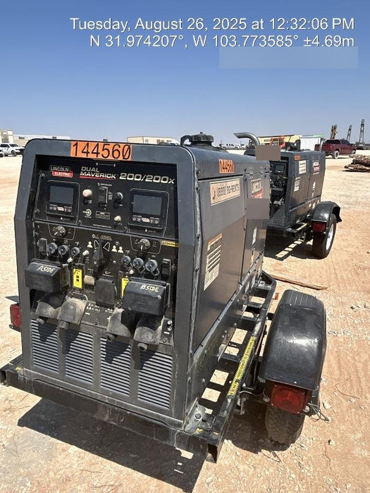 2021 Lincoln Electric Dual Maverick 200/200X Ready Pak 3 (includes trailer, cable rack, fender light kit)