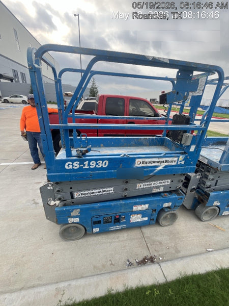2019 Genie GS-1930 Fixed Rails with Chain Entry