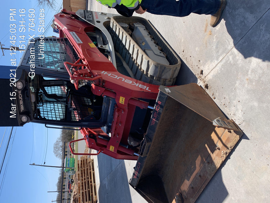 2020 Takeuchi TL12V-2 Cab, Rubber Track