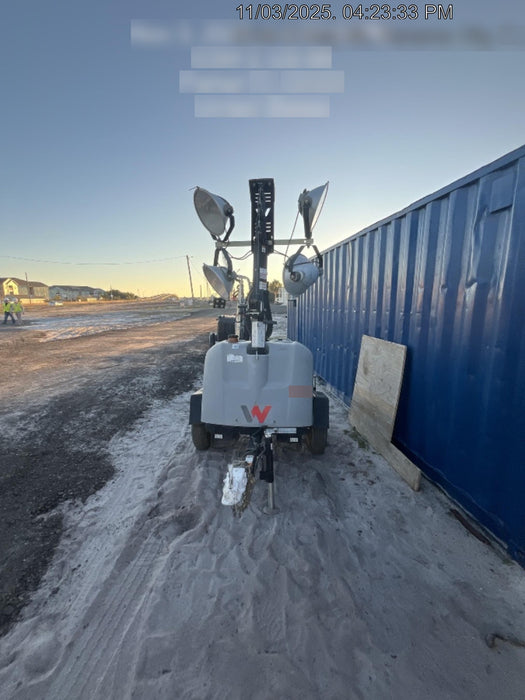 2019 Wacker Neuson LTV6L-MH Wacker Neuson LTV6L Mobile Light Tower w/Fuel Level Sensor Installed