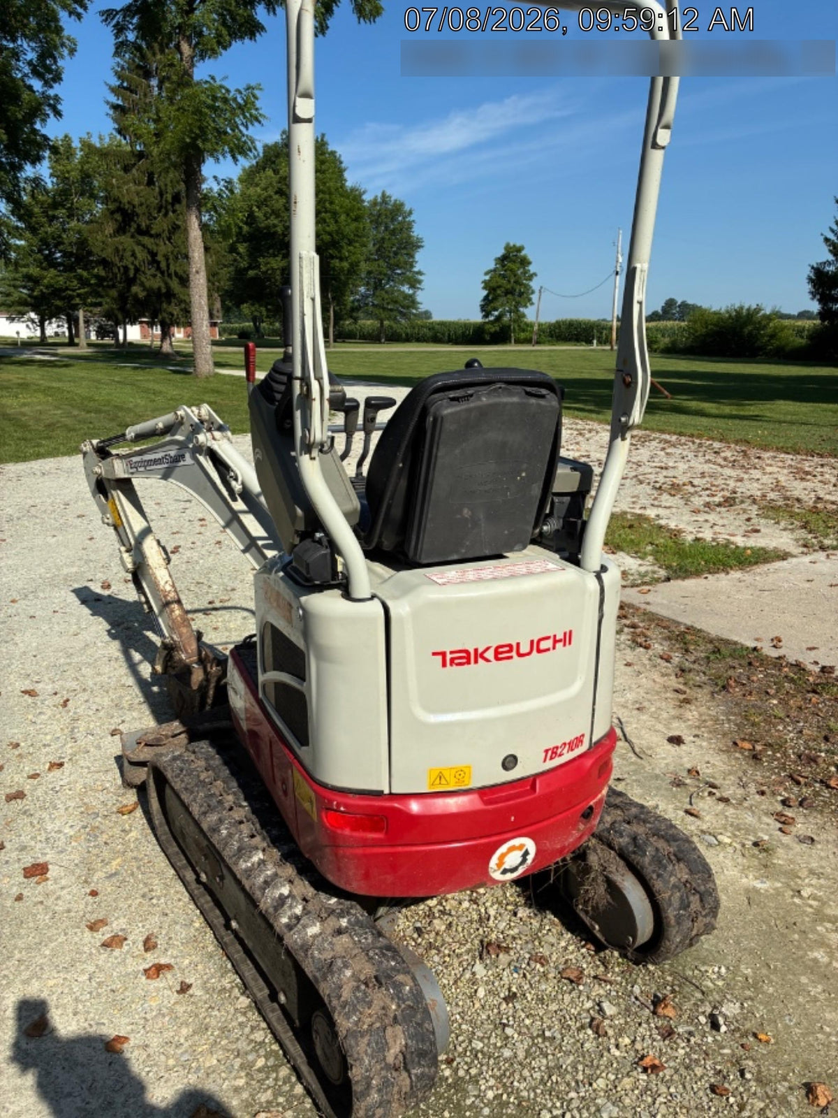 2022 TAKEUCHI TB210R
