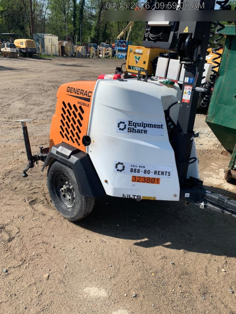 2023 Generac MLT2 Diesel, Flex Switch 120V Input, Powerzone Controller, (4) 320W LED Lights, 4kW Generator, 39.9 Gal Fuel Tank, 2" Ball, T3