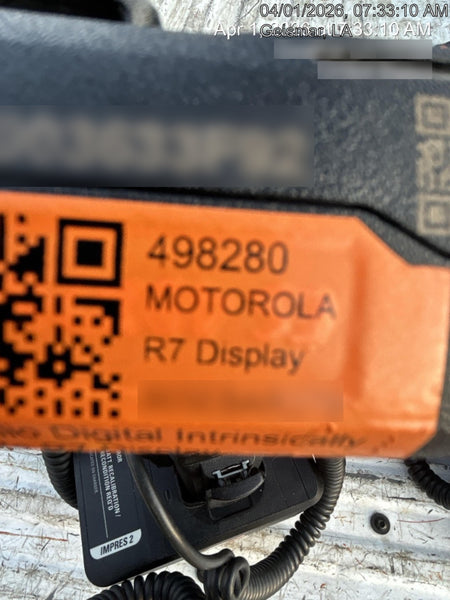 2025 MOTOROLA R7 DISPLAY
