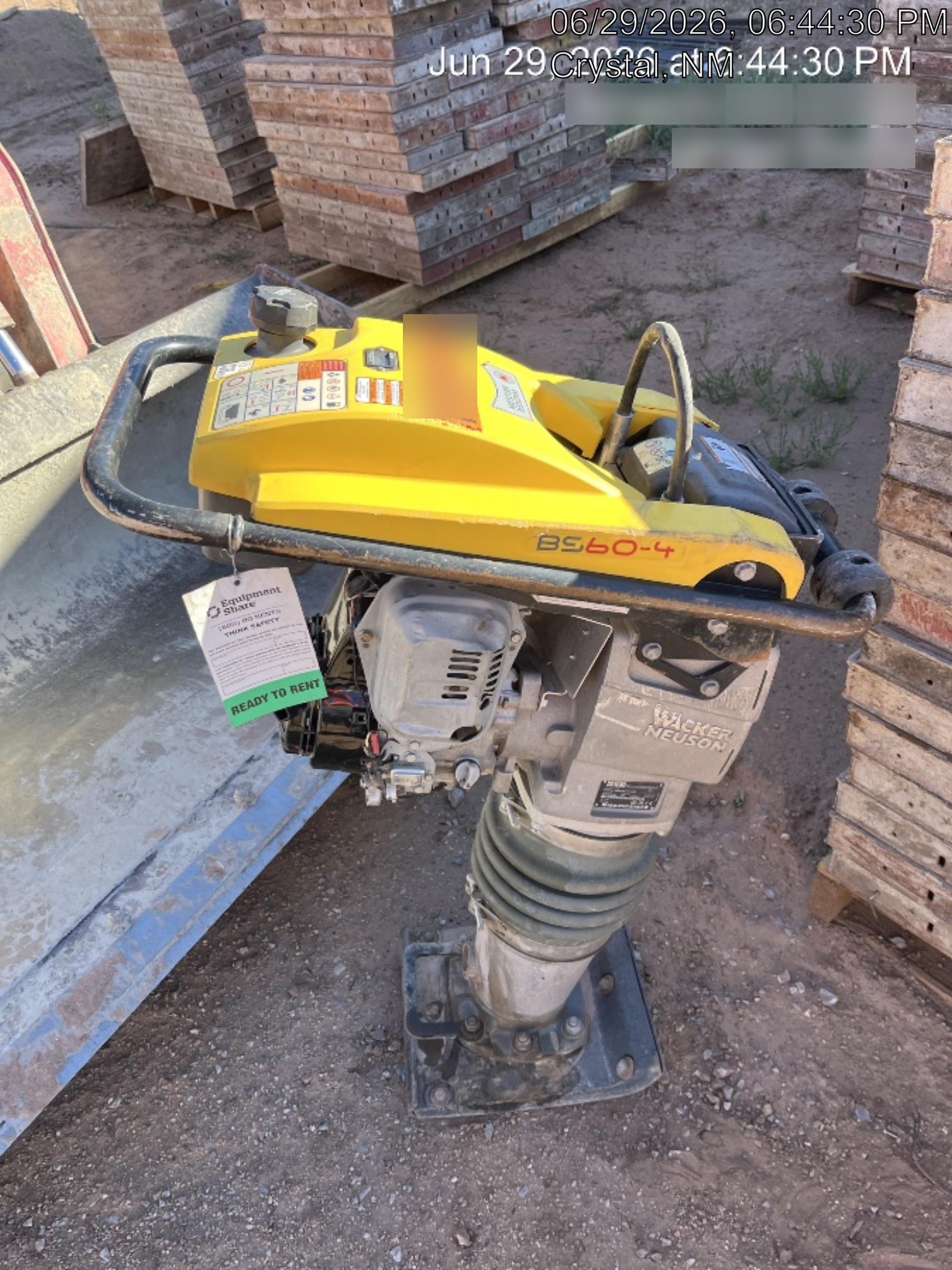 2021 WACKER NEUSON BS60-4As