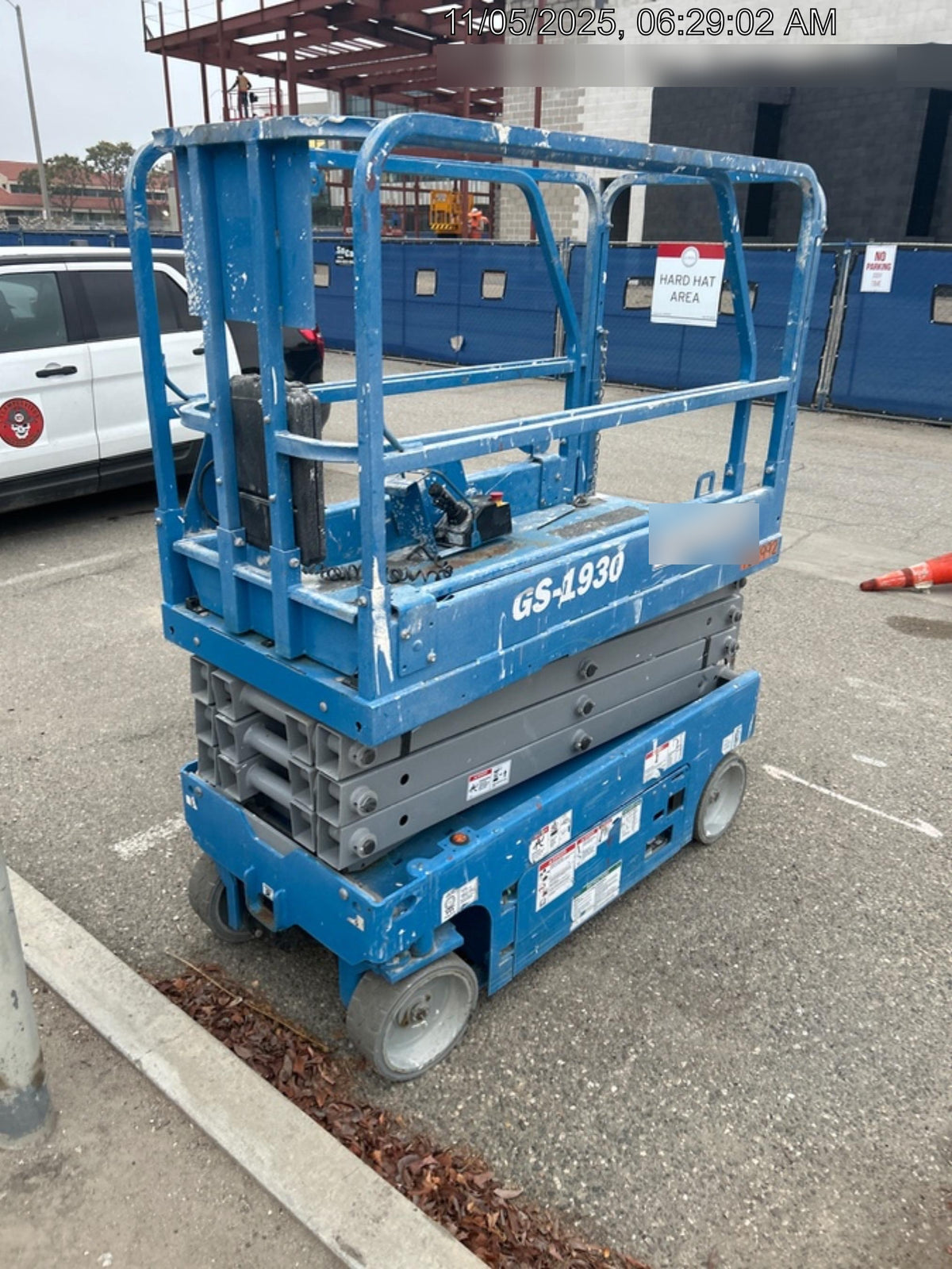 2020 Genie GS-1930 Fixed rails with chain entry gate - Pre A92.20, 800W Inverter
