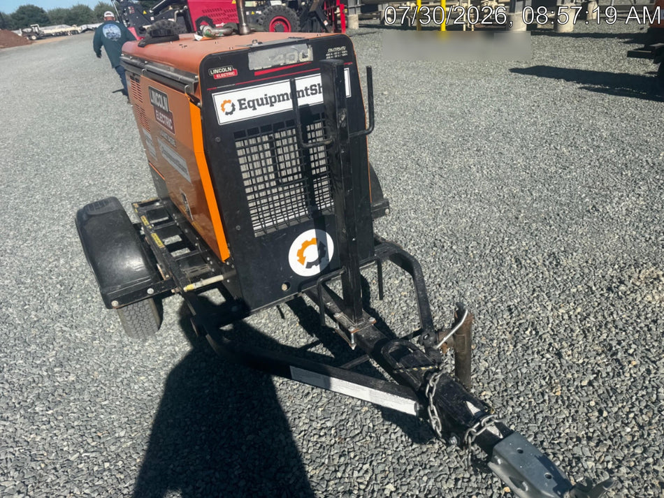 2021 Lincoln Electric Vantage 549X Ready Pak 3, ORANGE (includes trailer, cable rack, fender light kit)
