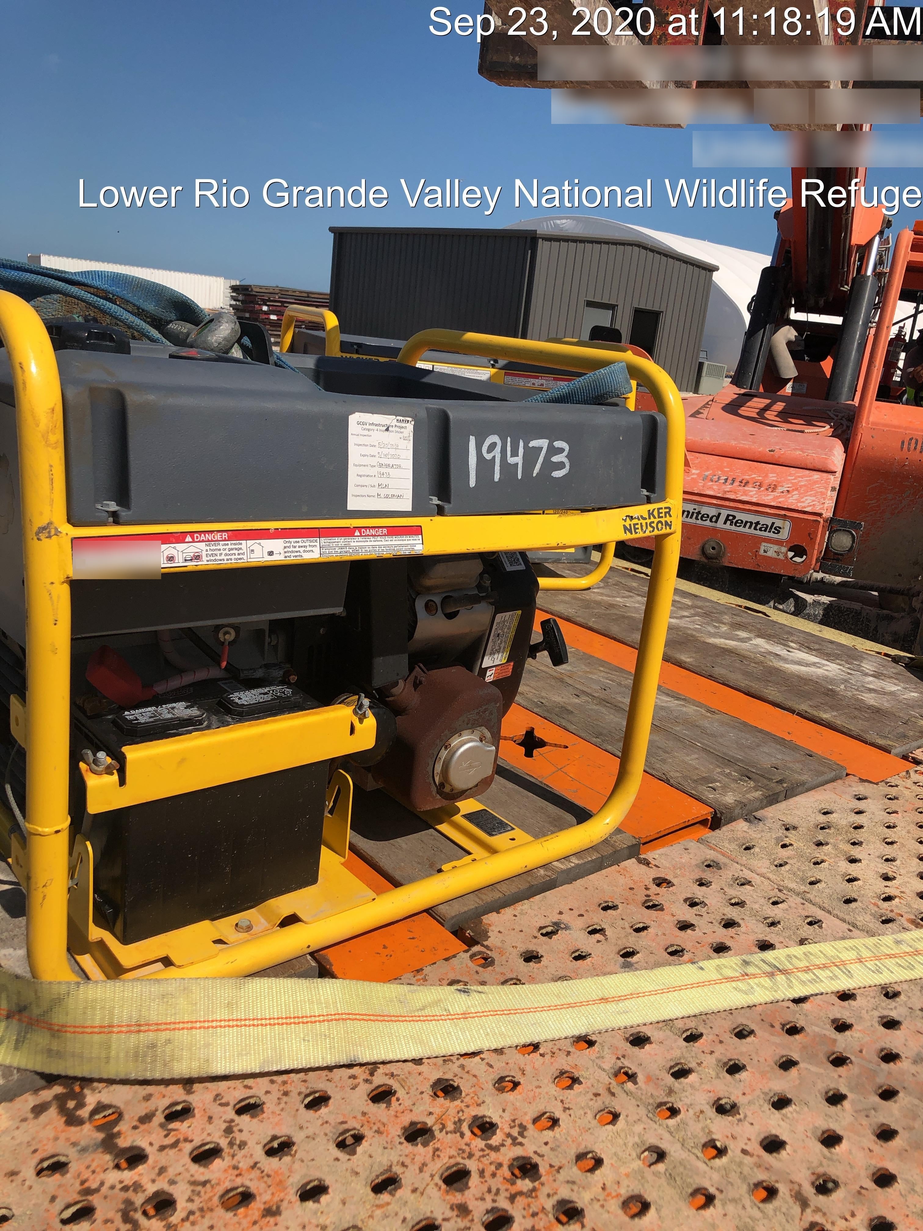 2018 WACKER NEUSON GPS9700V