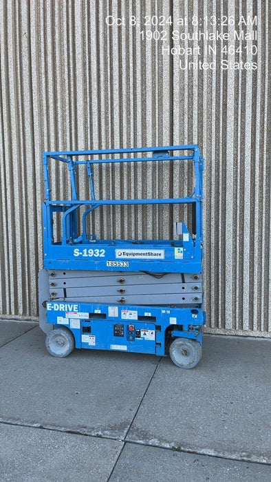 2021 Genie GS-1932 Electric Drive, Sld NM Tires, DBcns, RFRails, EST