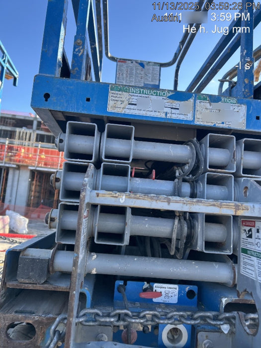 2019 Genie GS-1930 Fixed Rails with Chain Entry