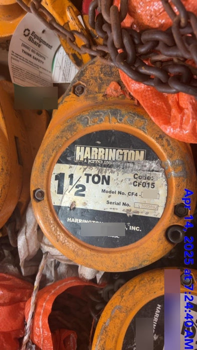 2022 HARRINGTON CF015-20