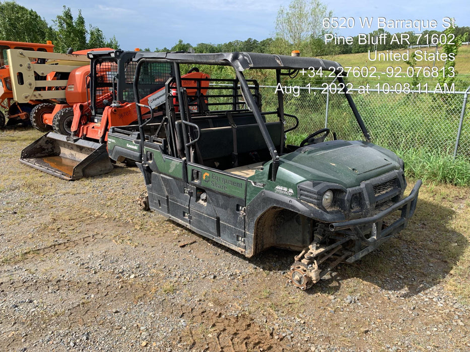 2019 Kawasaki Mule PRO-DXT Standard Options, Backup Alarm, Beacon, Plastic Hard Top, Poly Windshield, Horn Kit