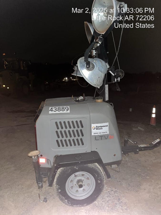 2024 Wacker Neuson LTT4 Diesel, Kohler KDW702, Deep Sea Controller, Auto Start, LED 320W, Bypass Outlet, T3