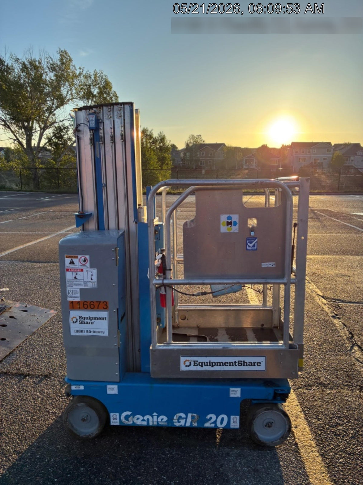 2020 GENIE GR-20