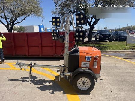 2024 Wanco WLTT-4MM4K Diesel, Deep Sea Controller, Shore Power Plug, Auto Start, (4) 350W LED Floodlights, 4kW Generator, 60 Gal Fuel Tank, 2" Ball, T3