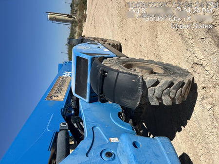 2018 Genie GTH-844 Genie GTH-844 w/Open ROPS, Solid Tires, beacon/work lights, 60" carriage/forks