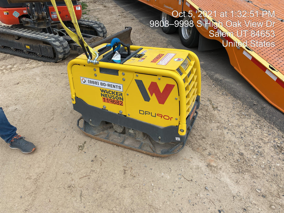 2020 Wacker Neuson DPU90r Vibration plate