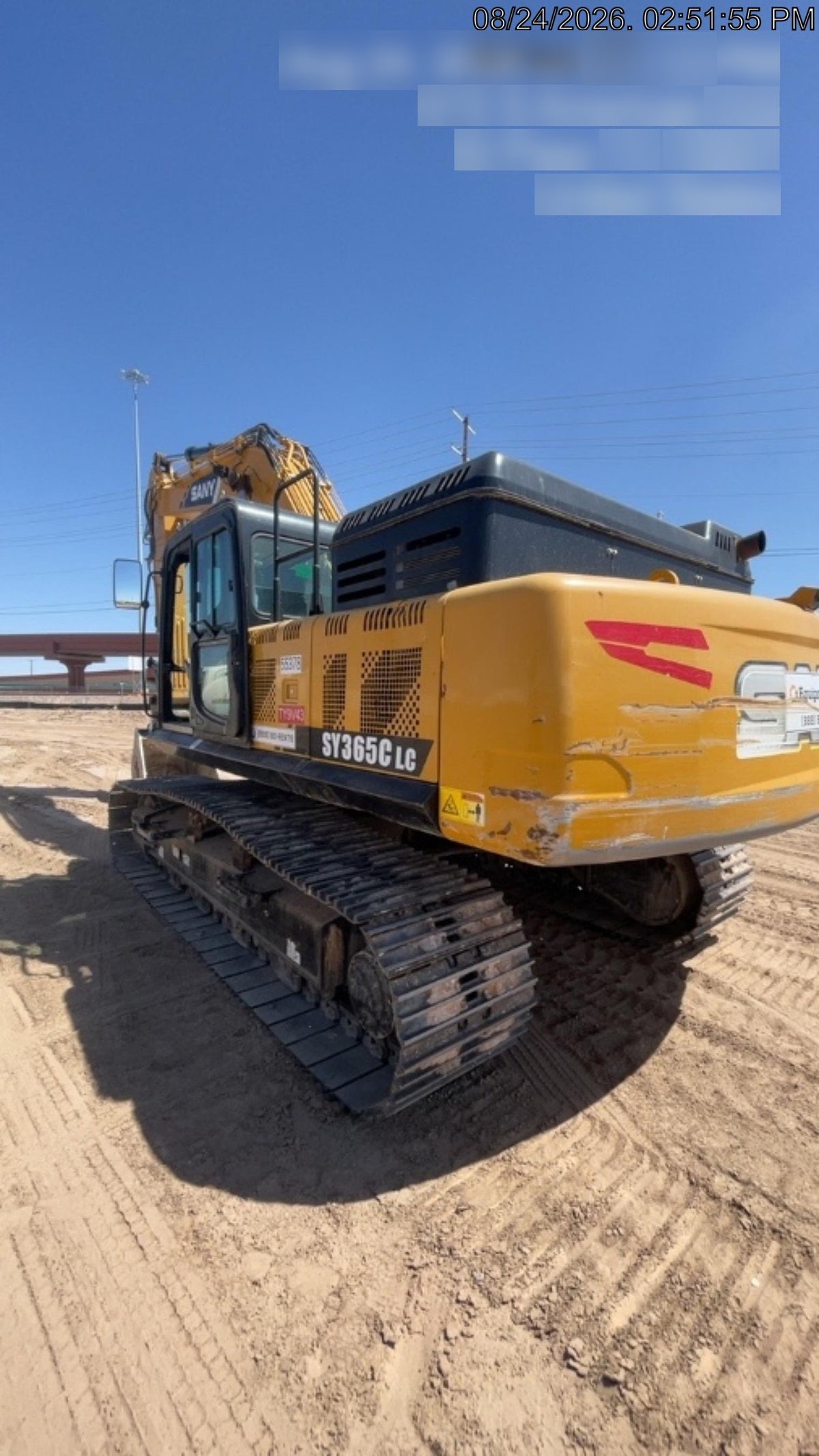 2019 SANY SY365C LC
