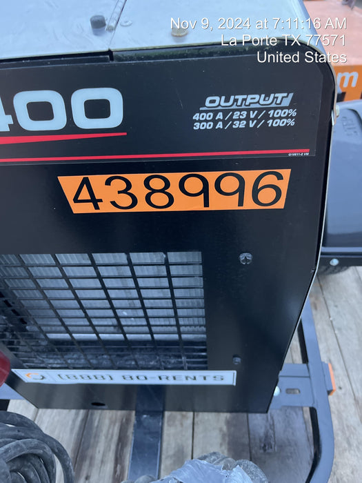 2024 Lincoln Electric LE400 Kubota V1505, Trlr, Cable Rack, Light Kit, ES Decals, T3