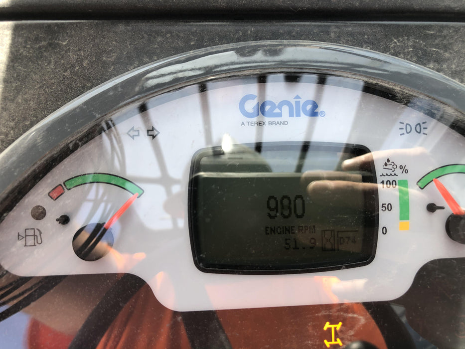 2020 Genie GTH-636 Cab/Heat/Air, Solid Tires, Work Lights, Beacon, Aux Hydraulics, Back up Alarm