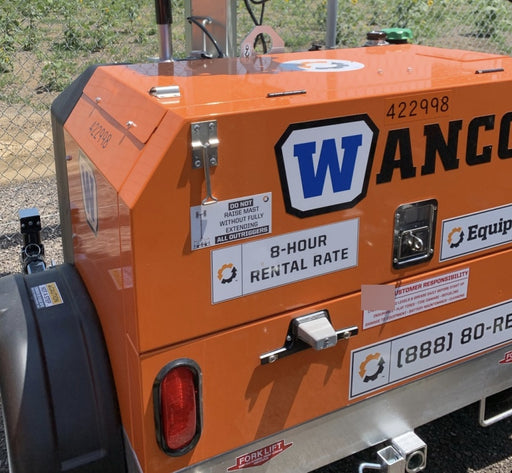 2024 Wanco WLTT-4MM4K Diesel, Deep Sea Controller, Shore Power Plug, Auto Start, (4) 350W LED Floodlights, 4kW Generator, 60 Gal Fuel Tank, 2" Ball, T3