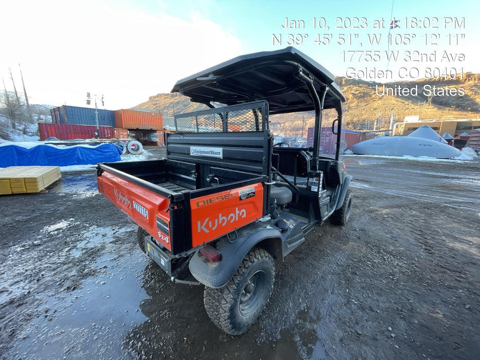 2022 KUBOTA RTV-X1140W-H (Canopy)
