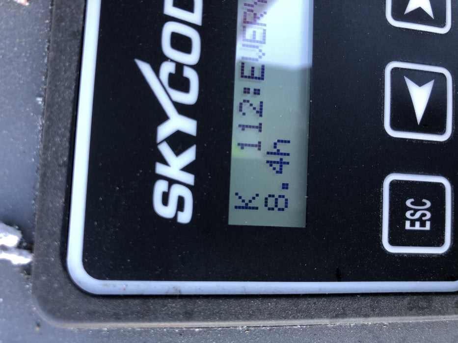 2020 Skyjack SJIII-3219 Solid NM Tires, Half height spring hinged entry gate, Dual Beacons, 800W Inverter