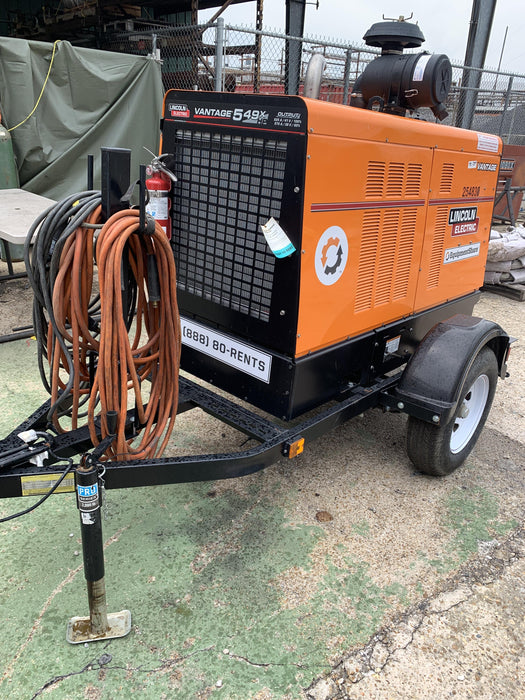 2022 Lincoln Electric Vantage 549X Crosslink Technology, Trailer Mounted, ES Decals, T3