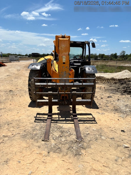 2019 JCB 506-36 Canopy, 74 HP, Foam Filled Tires, STD Worklight, Beacon, Aux Hydraulics, Lifting Eye, Back up Alarm 48" Carriage/48" Forks