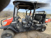 2022 Kubota RTV-X1140W-H Plastic Canopy, Windshield Acrylic Clear, LED Strobe Light, Wire Harness Kit, Back up Alarm