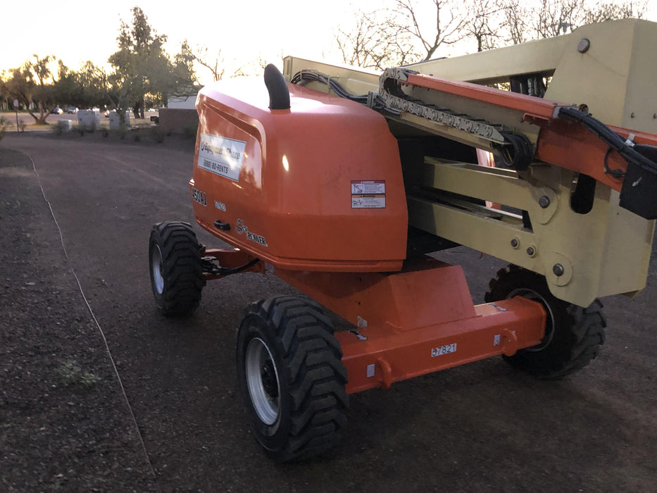 2019 JLG 450AJ Deutz Diesel Engine, Hi Flotation Tires, Welder-Ready Package, Rotating Beacon