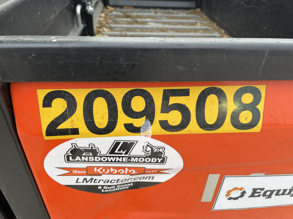 2022 Kubota RTV-X1140W-H Plastic Canopy, Windshield Acrylic Clear, LED Strobe Light, Wire Harness Kit, Back up Alarm