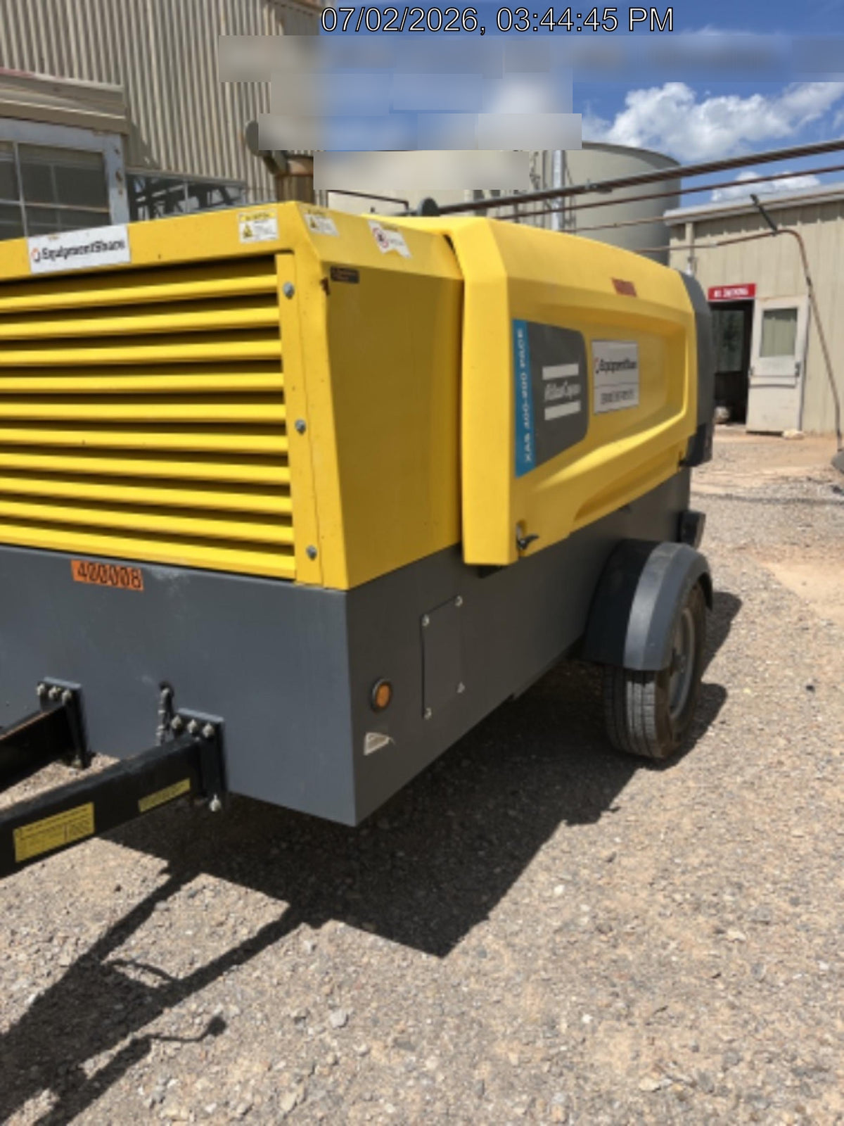 2024 ATLAS COPCO XAS 400-200 PACE PFF