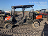 2022 Kubota RTV-X1140W-H Plastic Canopy, Windshield Acrylic Clear, LED Strobe Light, Wire Harness Kit, Back up Alarm