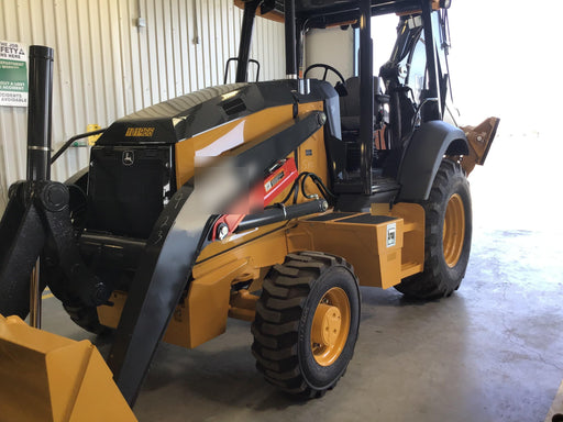 2020 John Deere 310LEP Canopy, 4WD, Standard Stick, Pilot Controls, 2 Way Hydraulics, TAG Manual QC