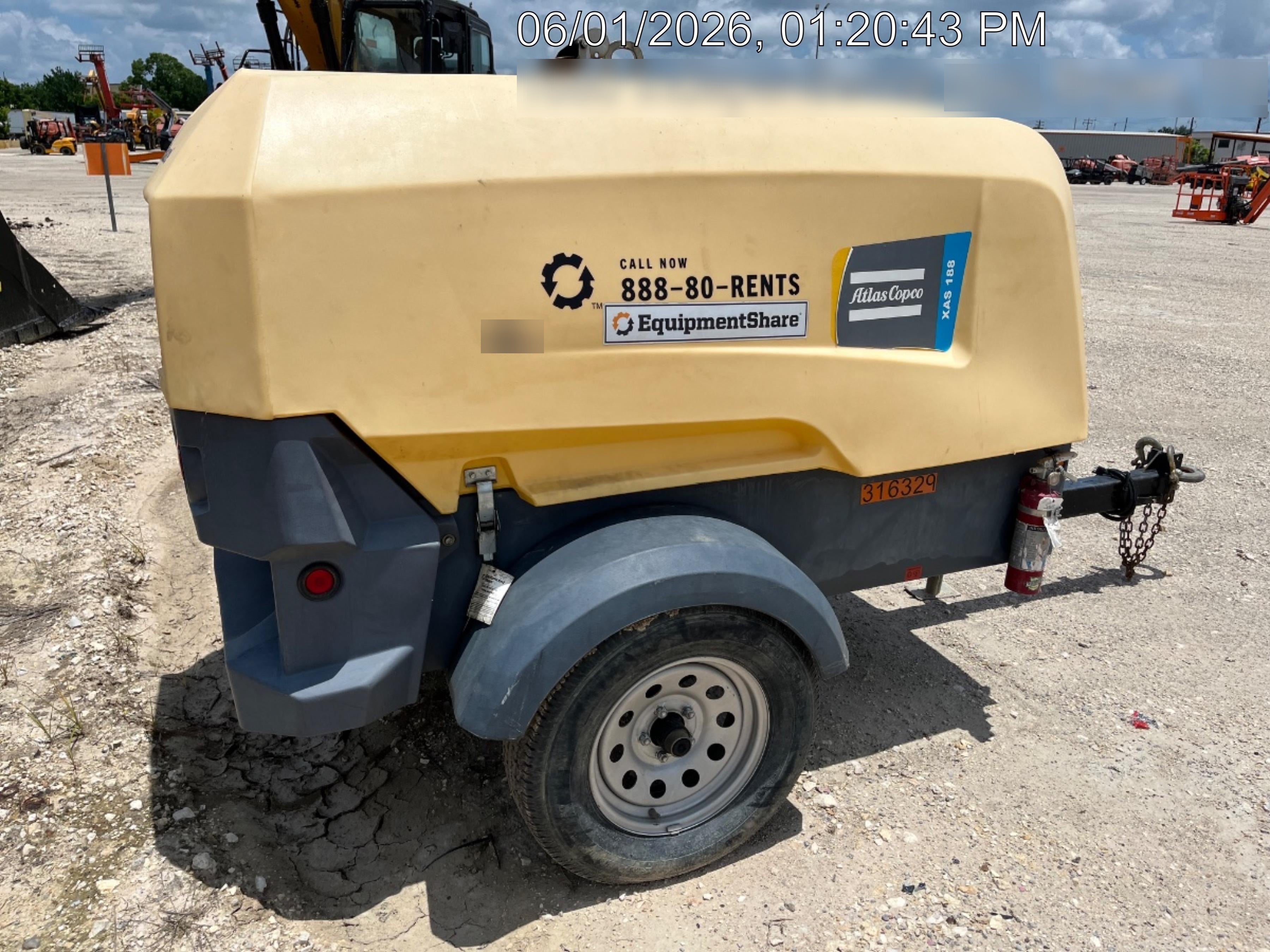 2023 ATLAS COPCO XAS188 CWK