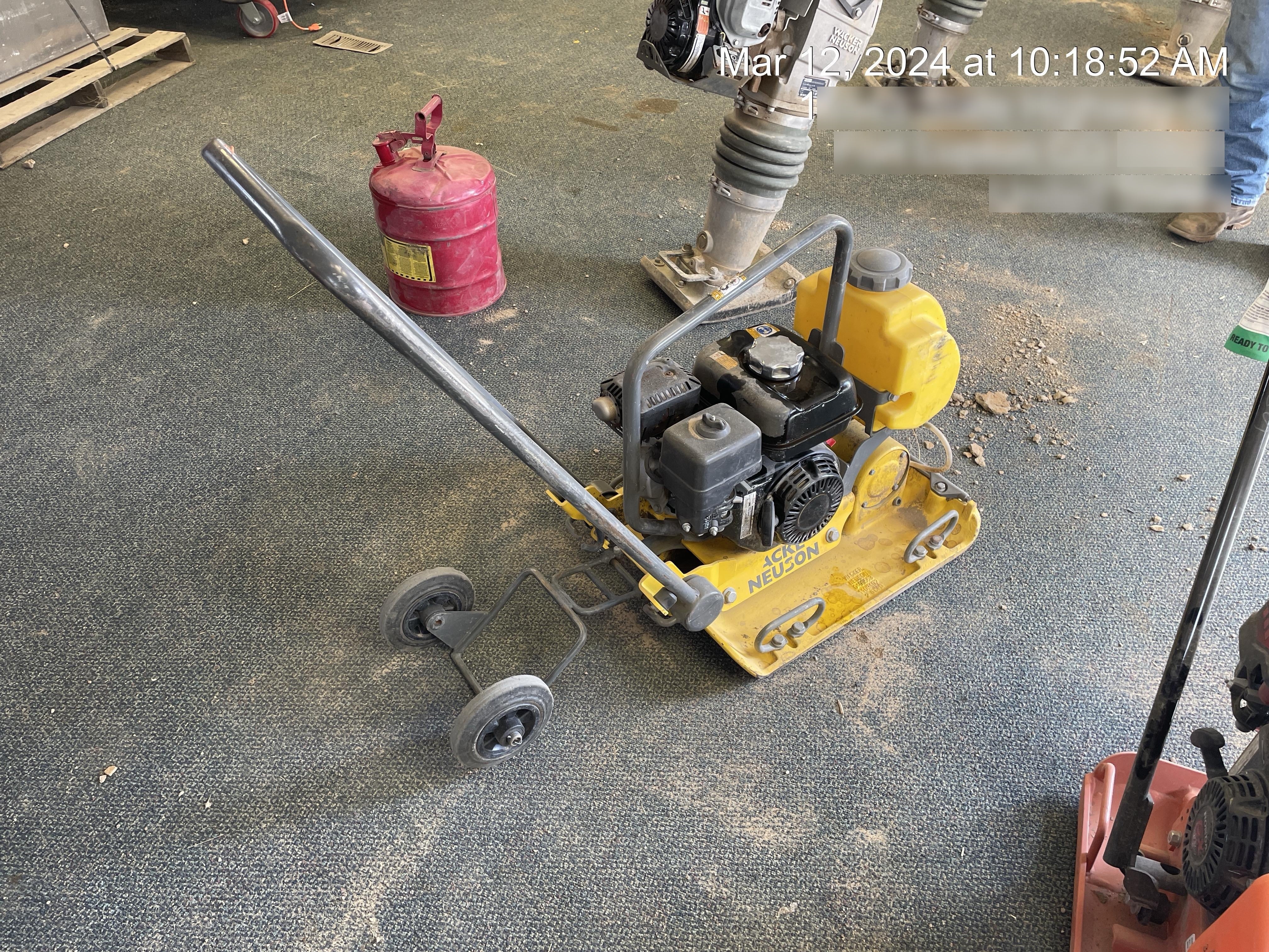 2021 WACKER NEUSON VP1550AW