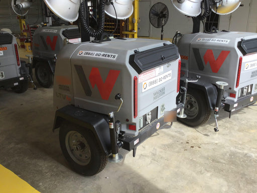 2019 Wacker Neuson LTV6L-MH Wacker Neuson LTV6L Mobile Light Tower w/Fuel Level Sensor Installed