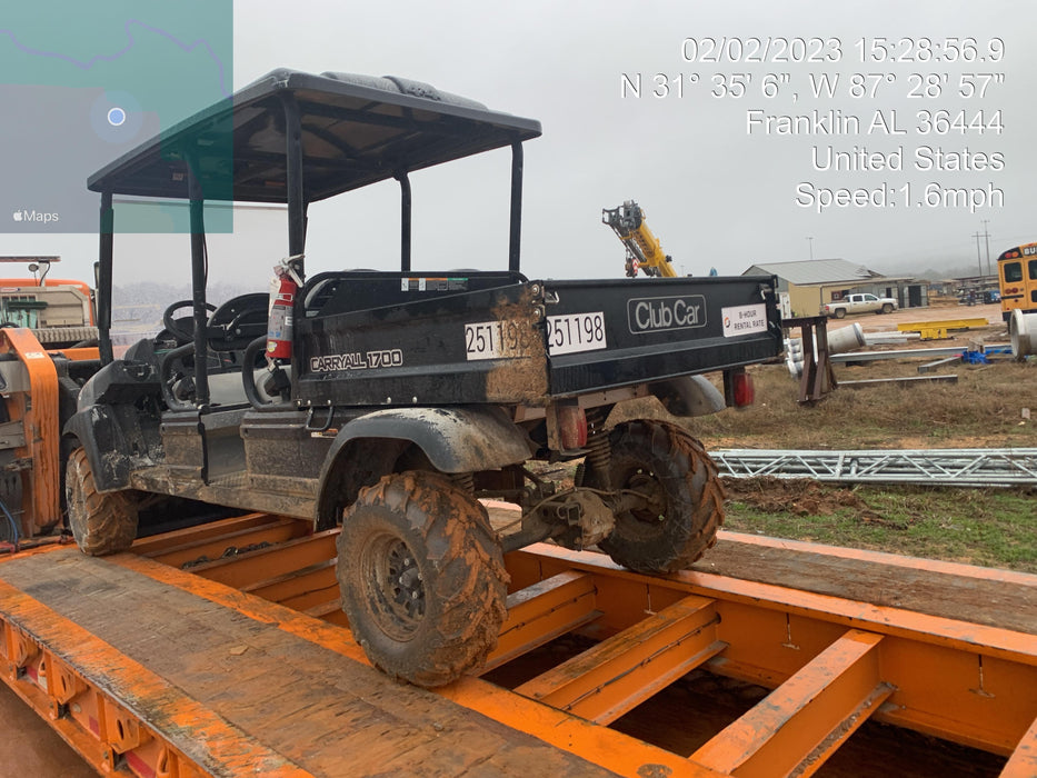2023 Club Car CA1700D Canopy, Diesel, 4 Passenger