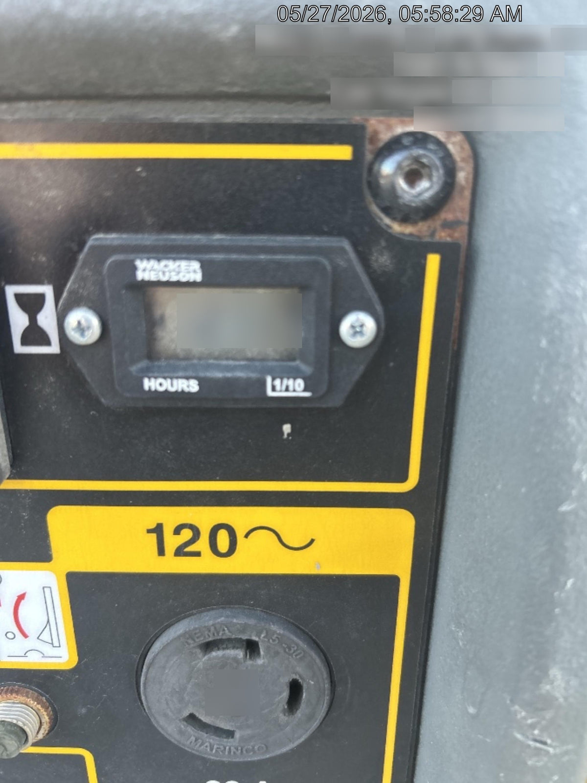 2018 Wacker Neuson GPS9700V Wacker Neuson GPS9700V Portable Generator