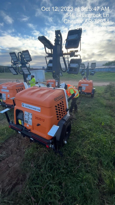 2023 Generac MLT2 Diesel, Flex Switch 120V Input, Powerzone Controller, (4) 320W LED Lights, 4kW Generator, 39.9 Gal Fuel Tank, 2" Ball, T3