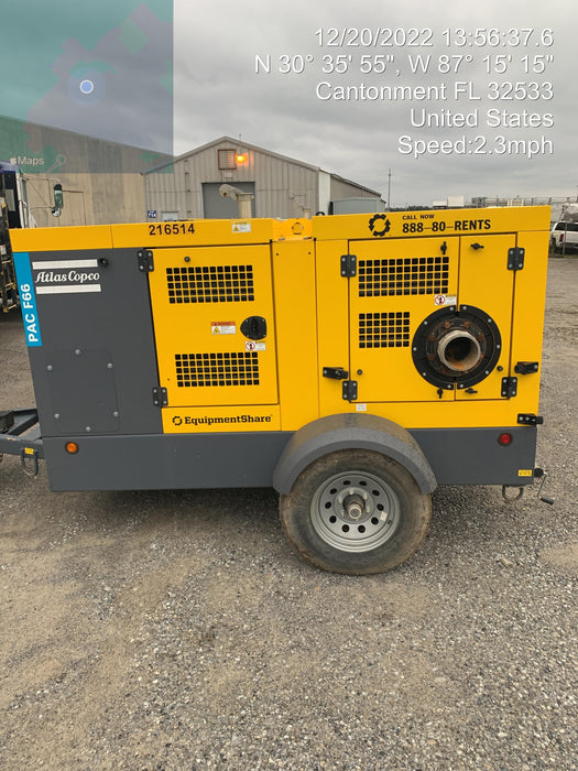 2022 ATLAS COPCO PAC F66 KD-S
