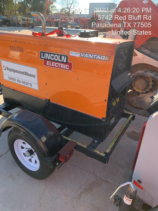 2021 Lincoln Electric Vantage 322 VANTAGE 322 READY-PAK 3