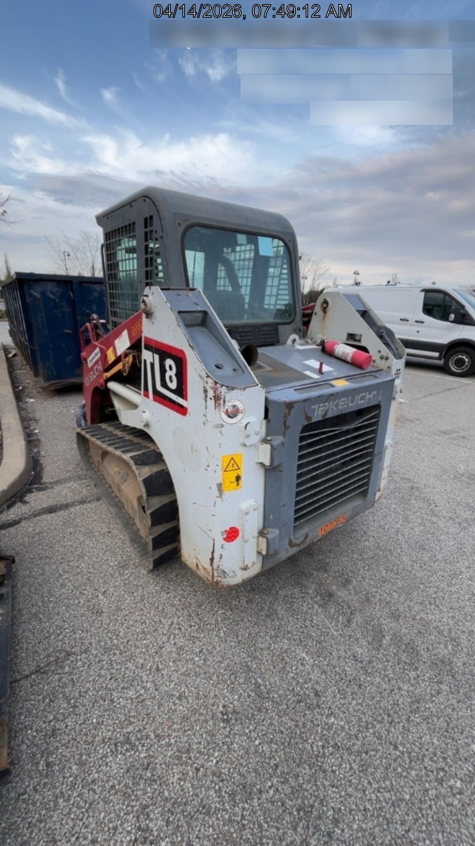 2020 TAKEUCHI TL8R2-CR