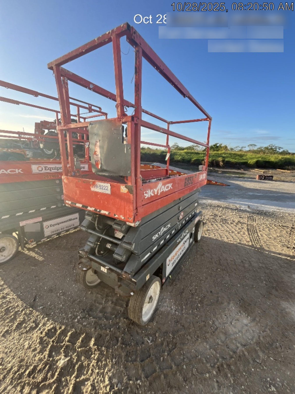 2018 Skyjack SJIII-3226 Skyjack SJIII3226 Scissor Lift w/Trojan Batteries