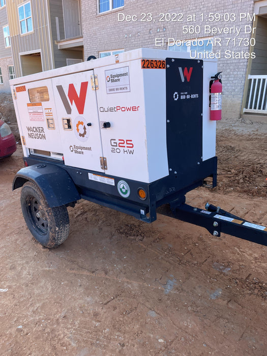 2022 WACKER NEUSON G25