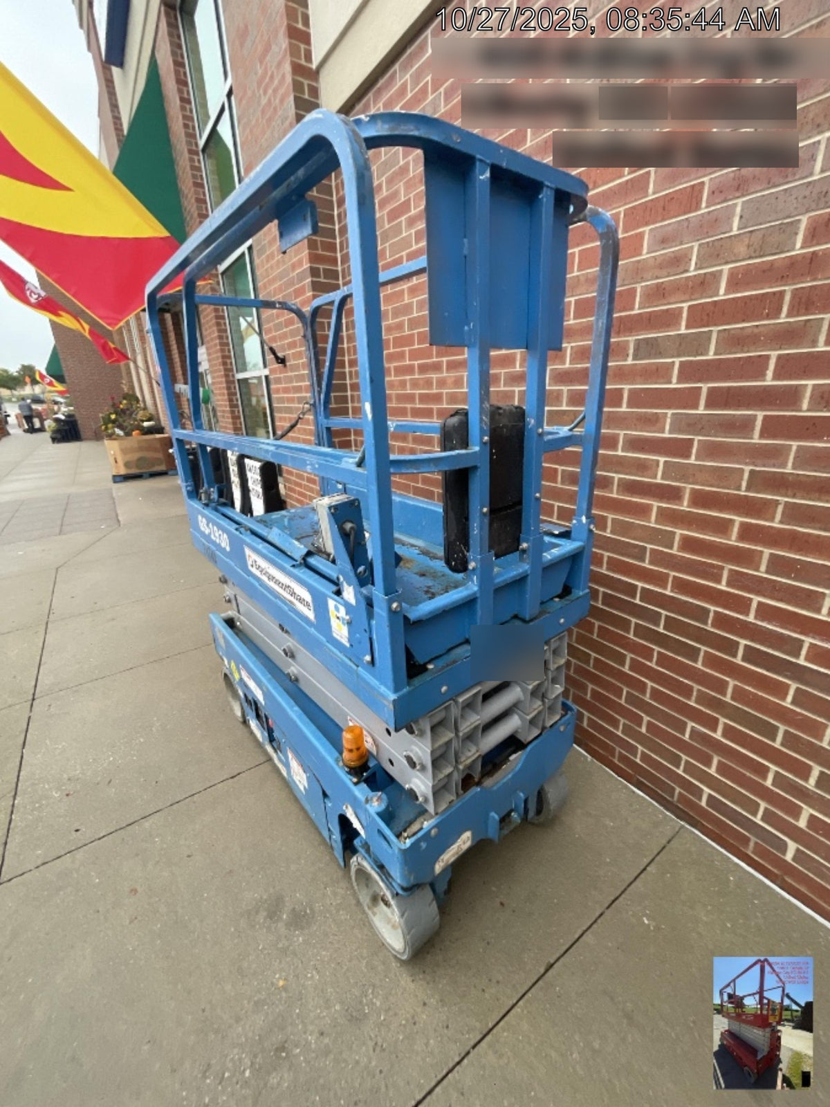 2019 Genie GS-1930 Genie GS-1930 Standard Options, EE Rated