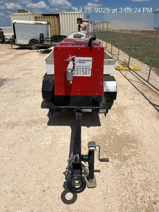 2022 Shindaiwa DGW400MDL Kubota D902 Engine, 23 HP, Dual Op Welder, Wire, Arc, Droop Stick, Tig, and CC Stick Functionality, Simulphase, 3 Phase and 1 Phase Gen Output, Single Axle NB Trlr, Slr Trckl Chrg 12V 12W, Fire Ext