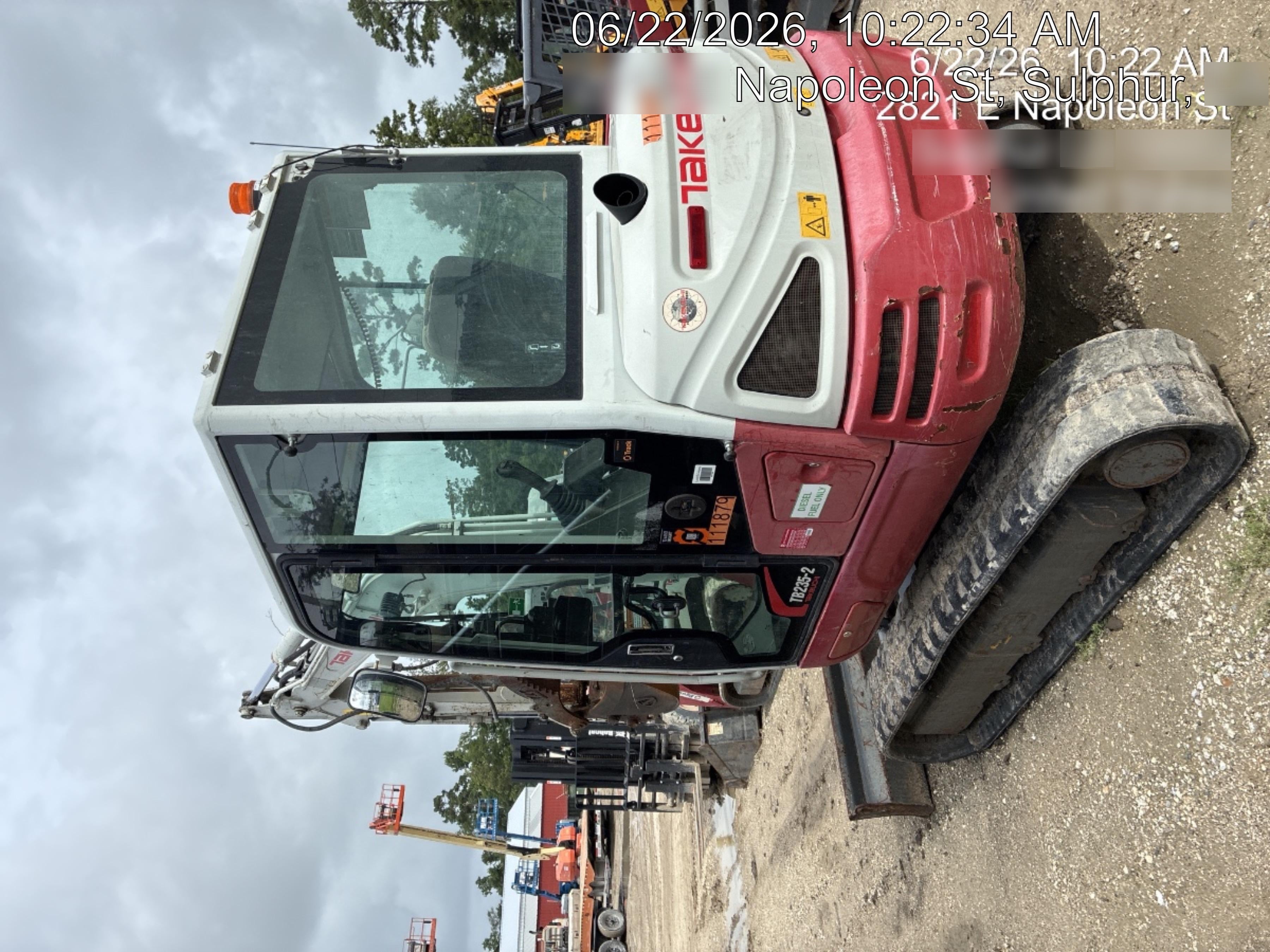 2020 Takeuchi TB-235-2CR Cab/Heat/Air, Rubber Tracks, Manual TAG QC